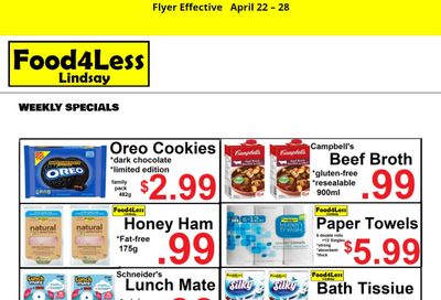 Food 4 Less Flyer April 22 to 28