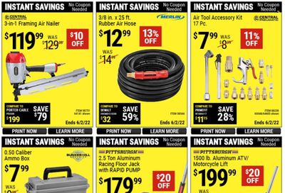 Harbor Freight Weekly Ad Flyer April 22 to April 29