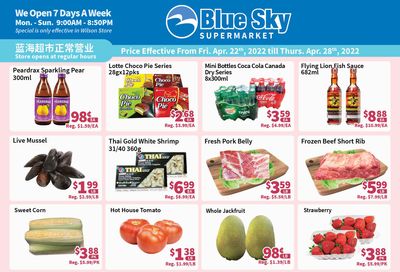 Blue Sky Supermarket (North York) Flyer April 22 to 28