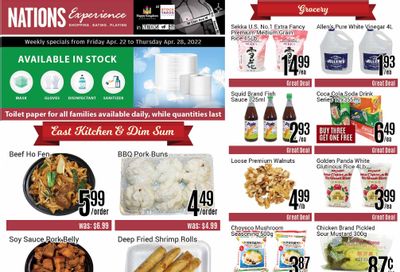 Nations Fresh Foods (Toronto) Flyer April 22 to 28