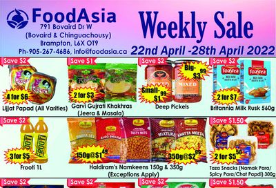 FoodAsia Flyer April 22 to 28