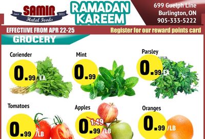 Samir Supermarket Flyer April 22 to 25