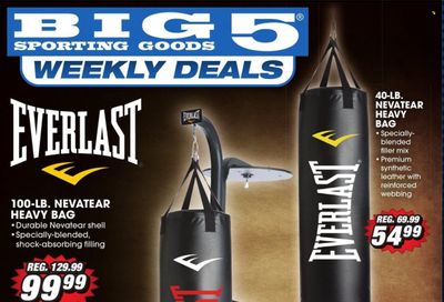 Big 5 (AZ, CA, CO, ID, NM, OR, UT, WA) Weekly Ad Flyer April 24 to May 1
