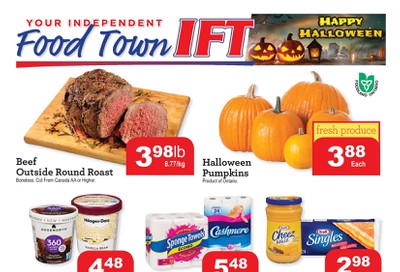 IFT Independent Food Town Flyer October 25 to 31