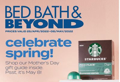 Bed Bath & Beyond Flyer April 25 to May 8