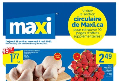 Maxi & Cie Flyer April 28 to May 4