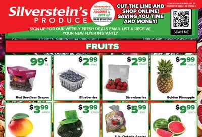 Silverstein's Produce Flyer April 26 to 30