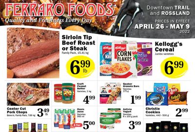 Ferraro Foods Flyer April 26 to May 9