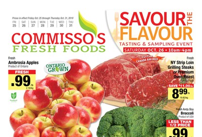 Commisso's Fresh Foods Flyer October 25 to 31