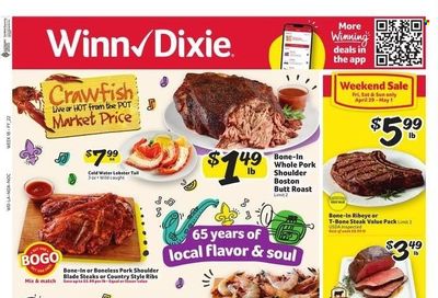 Winn Dixie (AL, FL, GA, LA) Weekly Ad Flyer April 27 to May 4