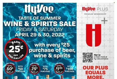 Hy-Vee (IA, IL, KS, MO) Weekly Ad Flyer April 27 to May 4