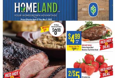 Homeland (OK, TX) Weekly Ad Flyer April 27 to May 4
