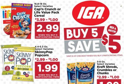 IGA Weekly Ad Flyer April 27 to May 4