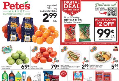 Pete's Fresh Market (IL) Weekly Ad Flyer April 27 to May 4