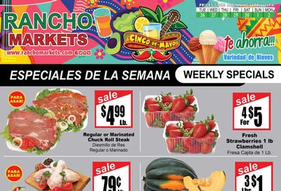 Rancho Markets (UT) Weekly Ad Flyer April 27 to May 4