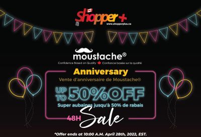 Shopper Plus Anniversary Sale Flyer April 26 to 28