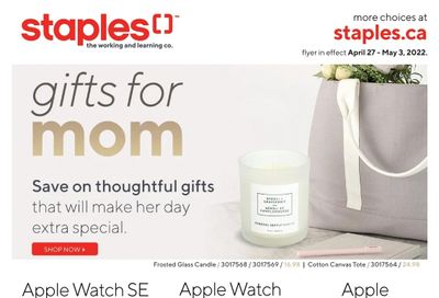 Staples Flyer April 27 to May 3