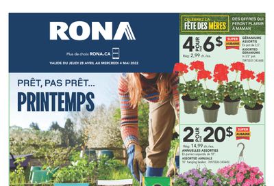 Rona (QC) Flyer April 28 to May 4
