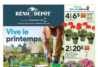 Reno Depot Flyer April 28 to May 4