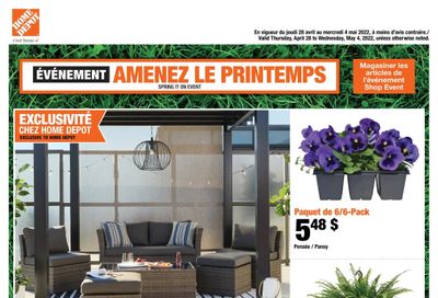 Home Depot (QC) Flyer April 28 to May 4