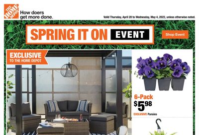 Home Depot (ON) Flyer April 28 to May 4