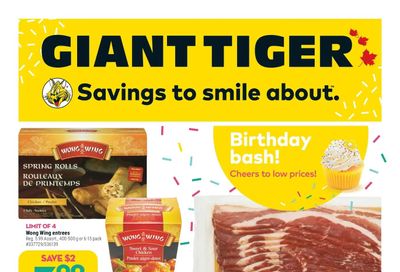 Giant Tiger (West) Flyer April 27 to May 3