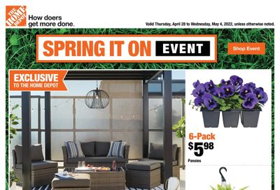 Home Depot (Atlantic) Flyer April 28 to May 4