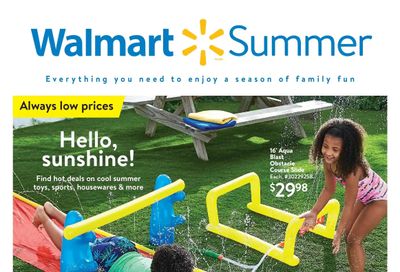 Walmart Summer Flyer April 28 to May 18