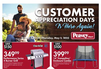 Peavey Mart Flyer April 29 to May 5