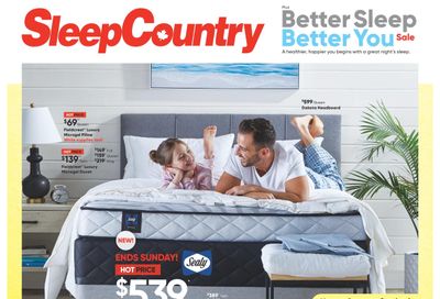 Sleep Country Flyer April 27 to May 1