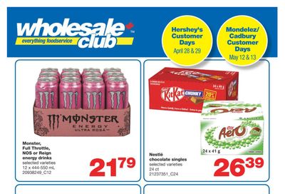 Wholesale Club (Atlantic) Flyer April 28 to May 18