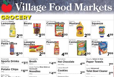 Village Food Market Flyer April 27 to May 3