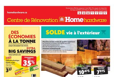 Home Hardware Building Centre (QC) Flyer April 28 to May 4