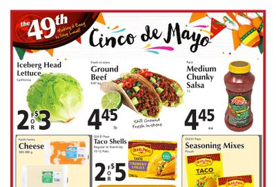 The 49th Parallel Grocery Flyer April 28 to May 4