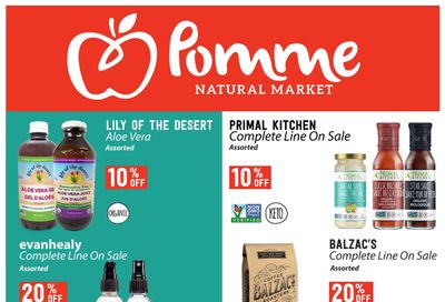 Pomme Natural Market Monthly Flyer April 28 to May 25