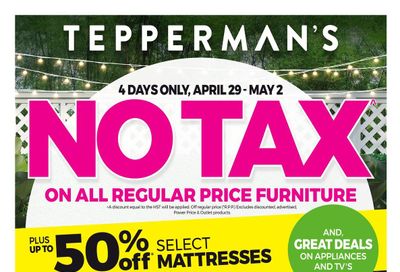 Tepperman's Flyer April 29 to May 5