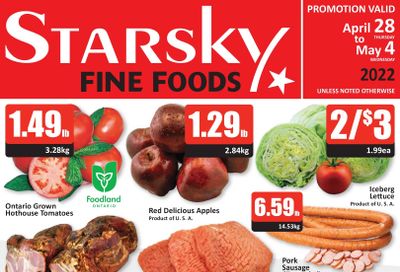 Starsky Foods Flyer April 28 to May 4