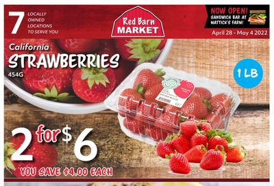 Red Barn Market Flyer April 28 to May 4