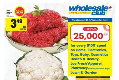 Real Canadian Wholesale Club Flyer April 28 to May 4