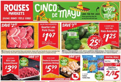 Rouses Markets (AL, LA, MS) Weekly Ad Flyer April 28 to May 5