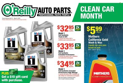 O'Reilly Auto Parts Weekly Ad Flyer April 28 to May 5