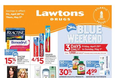 Lawtons Drugs Flyer April 29 to May 5