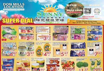 Sunny Foodmart (Don Mills) Flyer April 29 to May 5