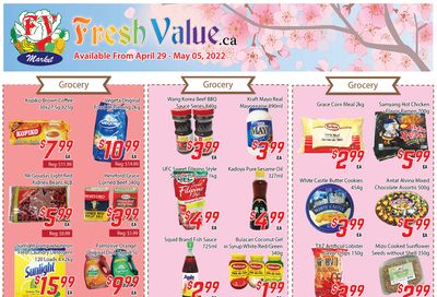 Fresh Value Flyer April 29 to May 5