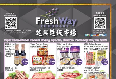 FreshWay Foodmart Flyer April 29 to May 5