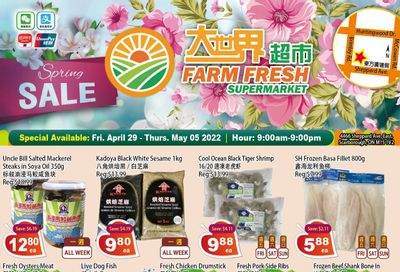 Farm Fresh Supermarket Flyer April 29 to May 5