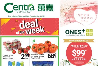 Centra Foods (North York) Flyer April 29 to May 5