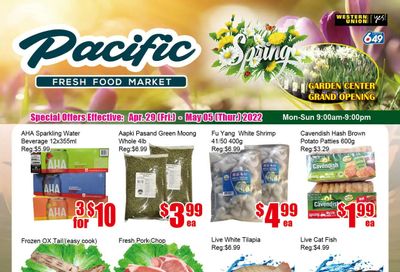 Pacific Fresh Food Market (Pickering) Flyer April 29 to May 5