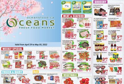 Oceans Fresh Food Market (Mississauga) Flyer April 29 to May 5