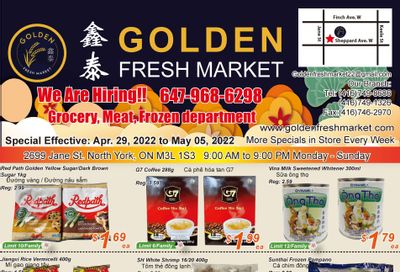 Golden Fresh Market Flyer April 29 to May 5
